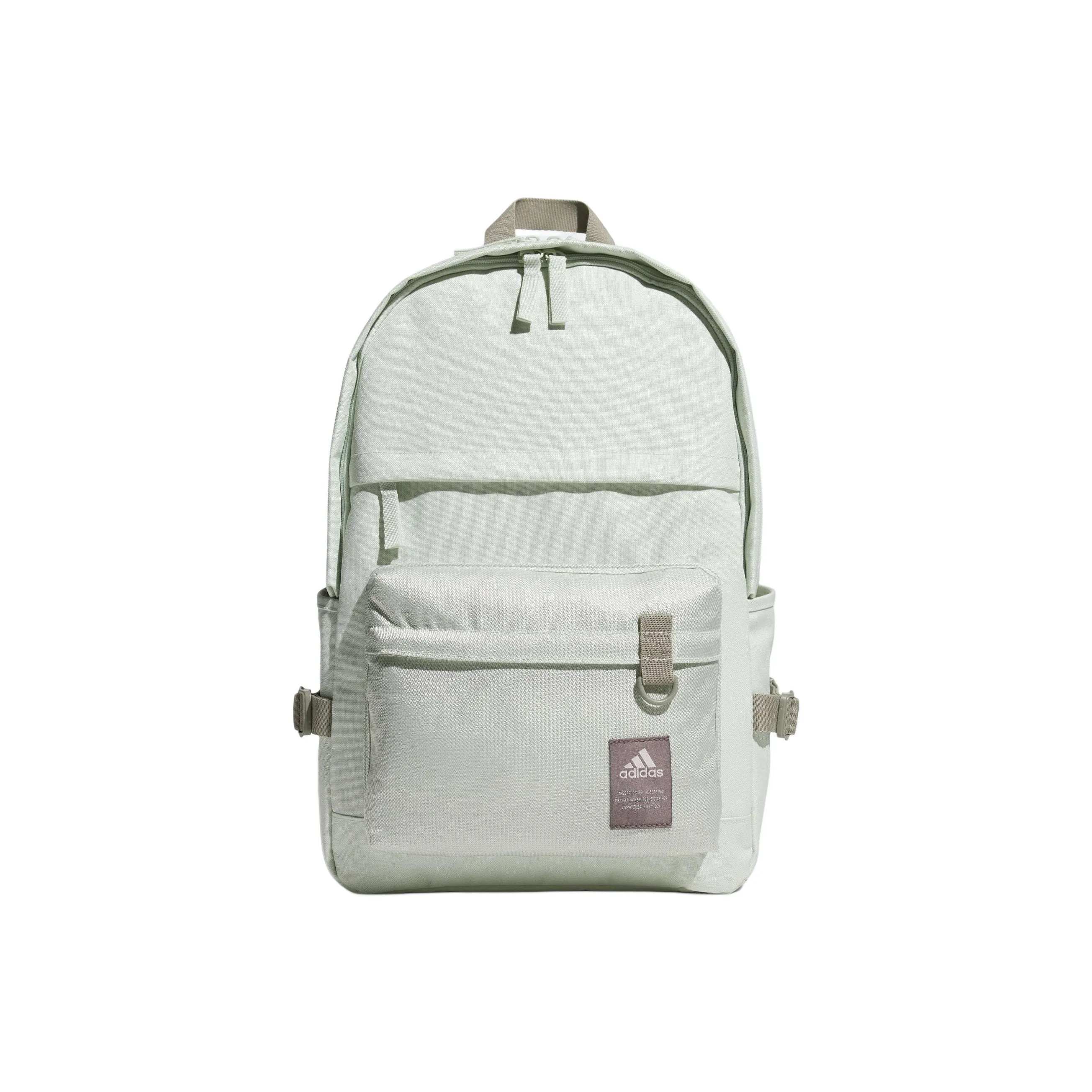 Adidas Переработанный материал Полиэстер Рюкзак Обычный Унисекс Лен Зеленый
