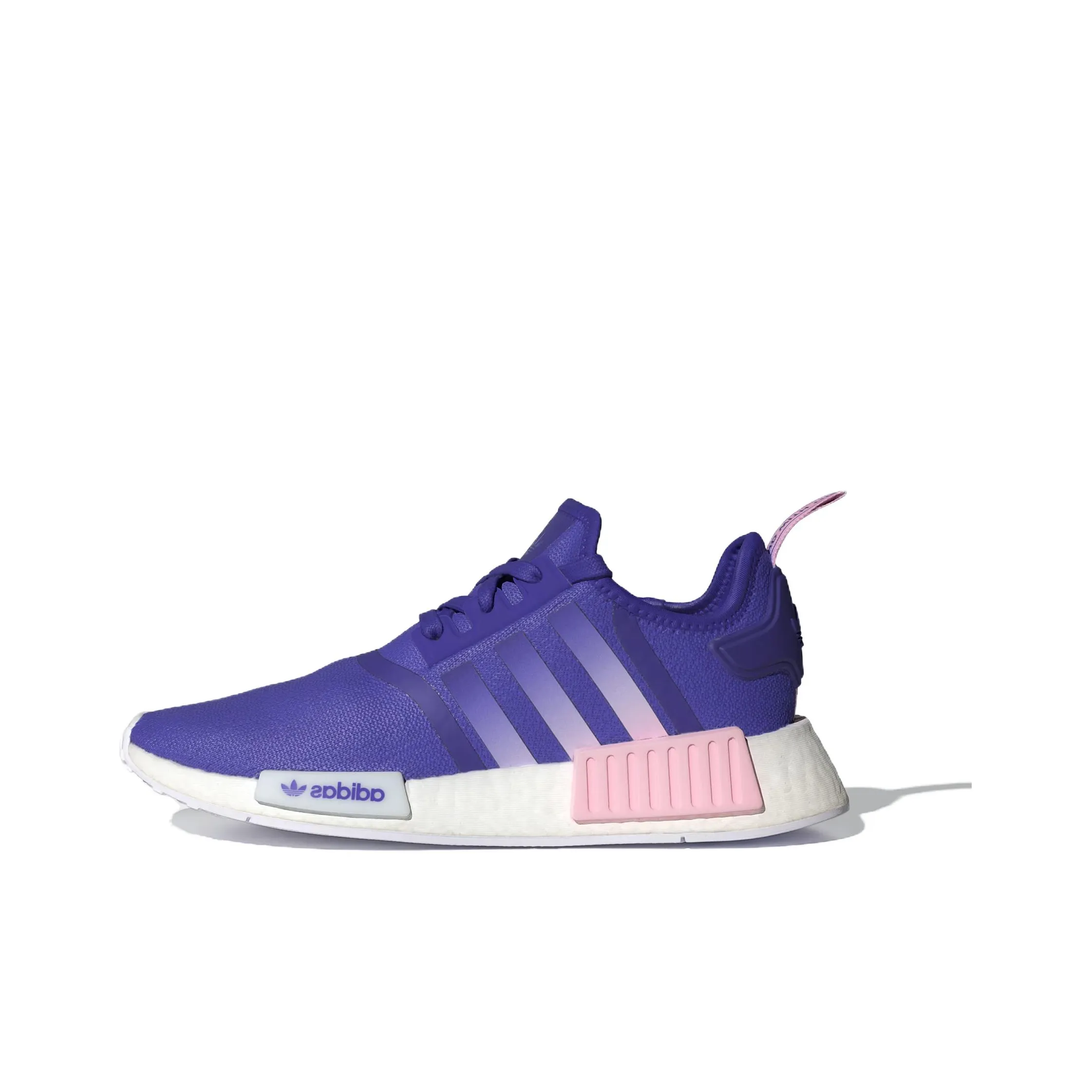 Adidas Originals NMD_R1 Амортизаторы Устойчивые к истиранию Низкий Топ Повседневный Женский Фиолетовый