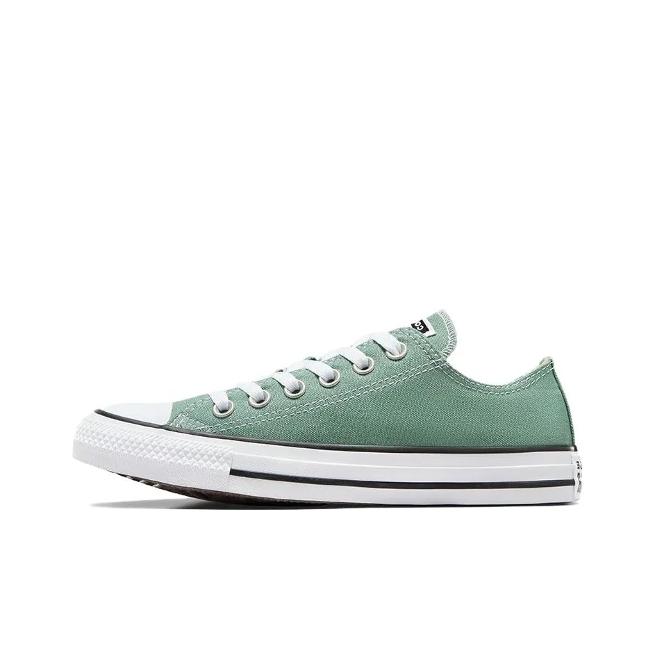 Converse Chuck Taylor All Star Anti Slip Wear Resistant Low Top Canvas Shoes Unisex Light Green