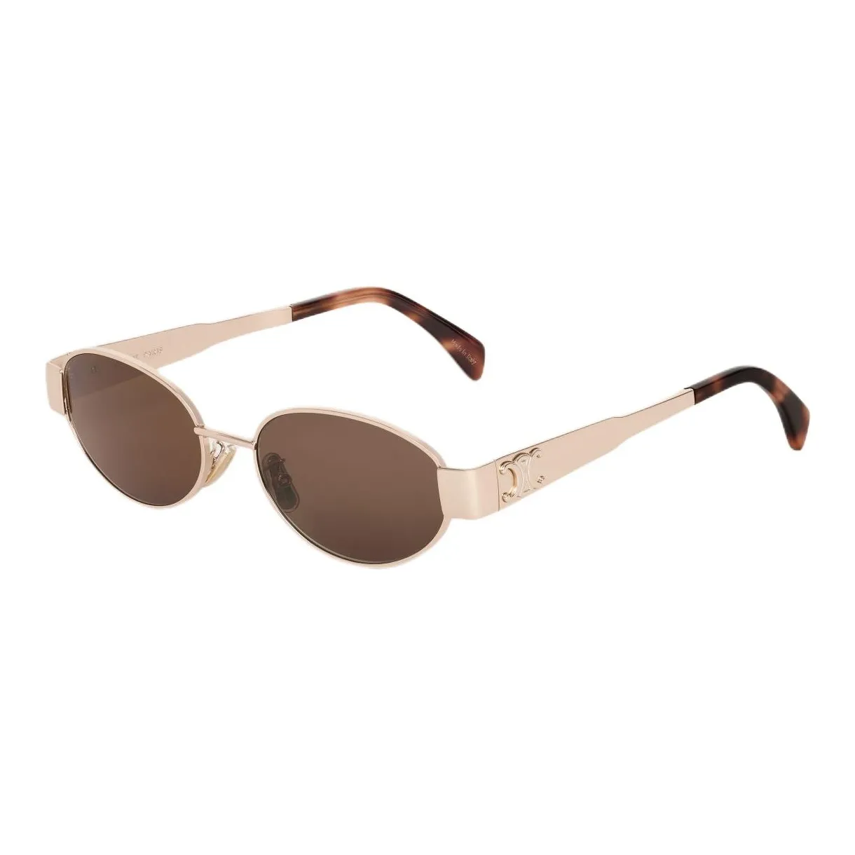 CELINE Triomphe Metal 01 Sunglasses In Metal