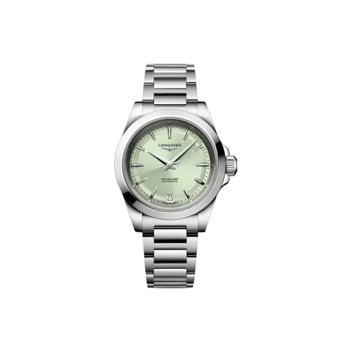 LONGINES Автоматический Механический Movement Женские Часы 34 мм Зеленые