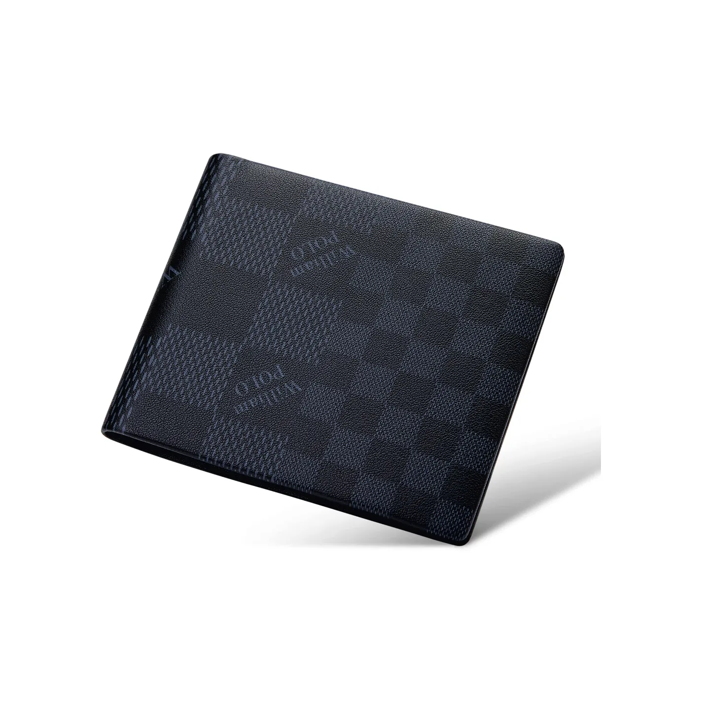 WilliamPOLO Кошелек из коровьей кожи стандартный мужской черный