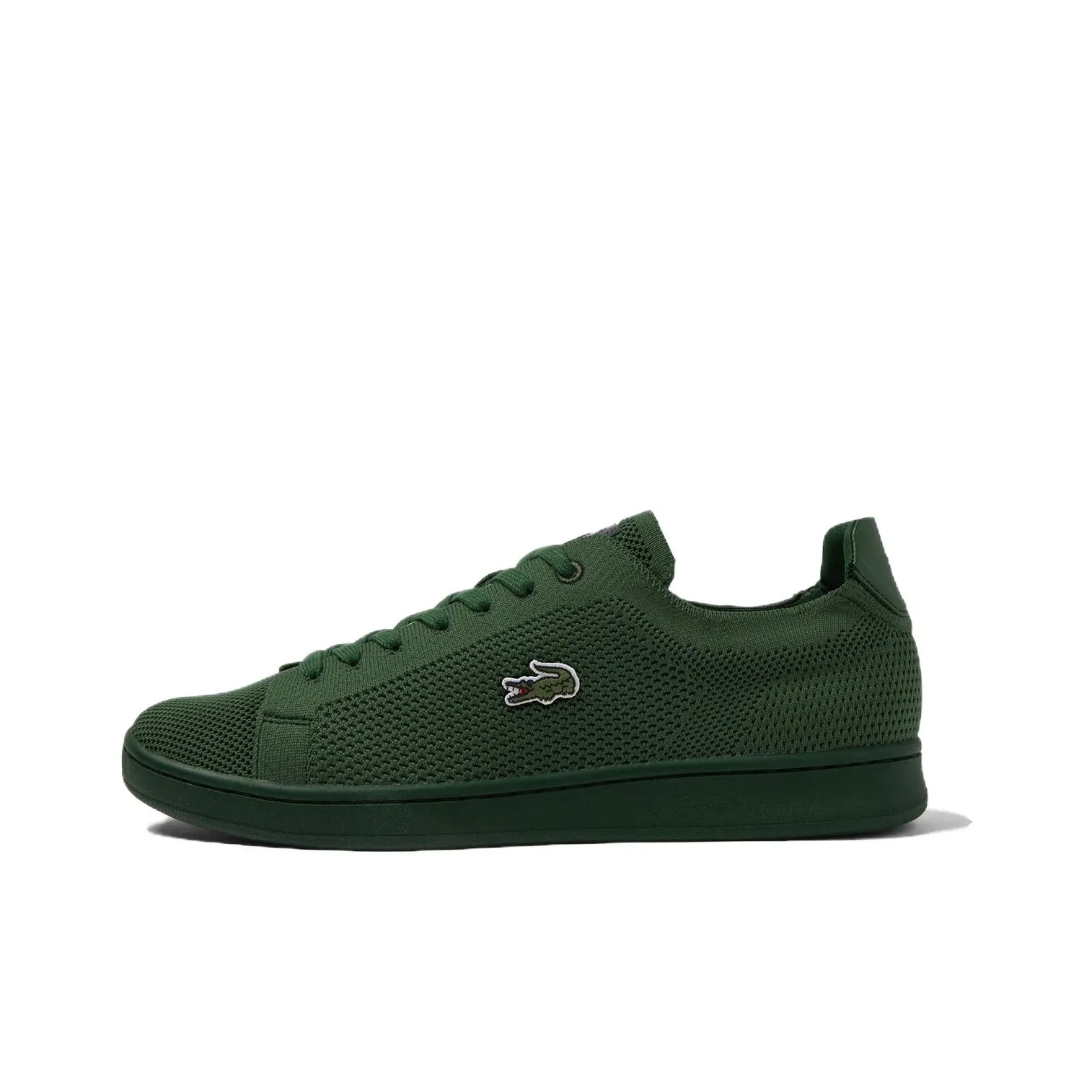 LACOSTE Carnaby Pique Anti Slip Wear Resistant Low Top Skateboard Shoes Men's Green