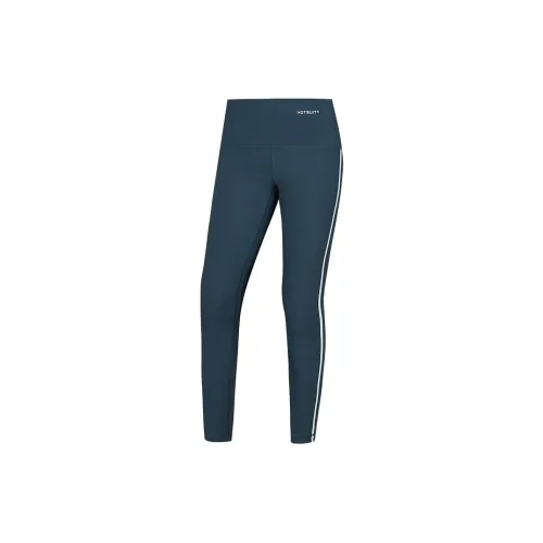 HOTSUIT Темно-асфальтовый серый Женские штаны для йоги