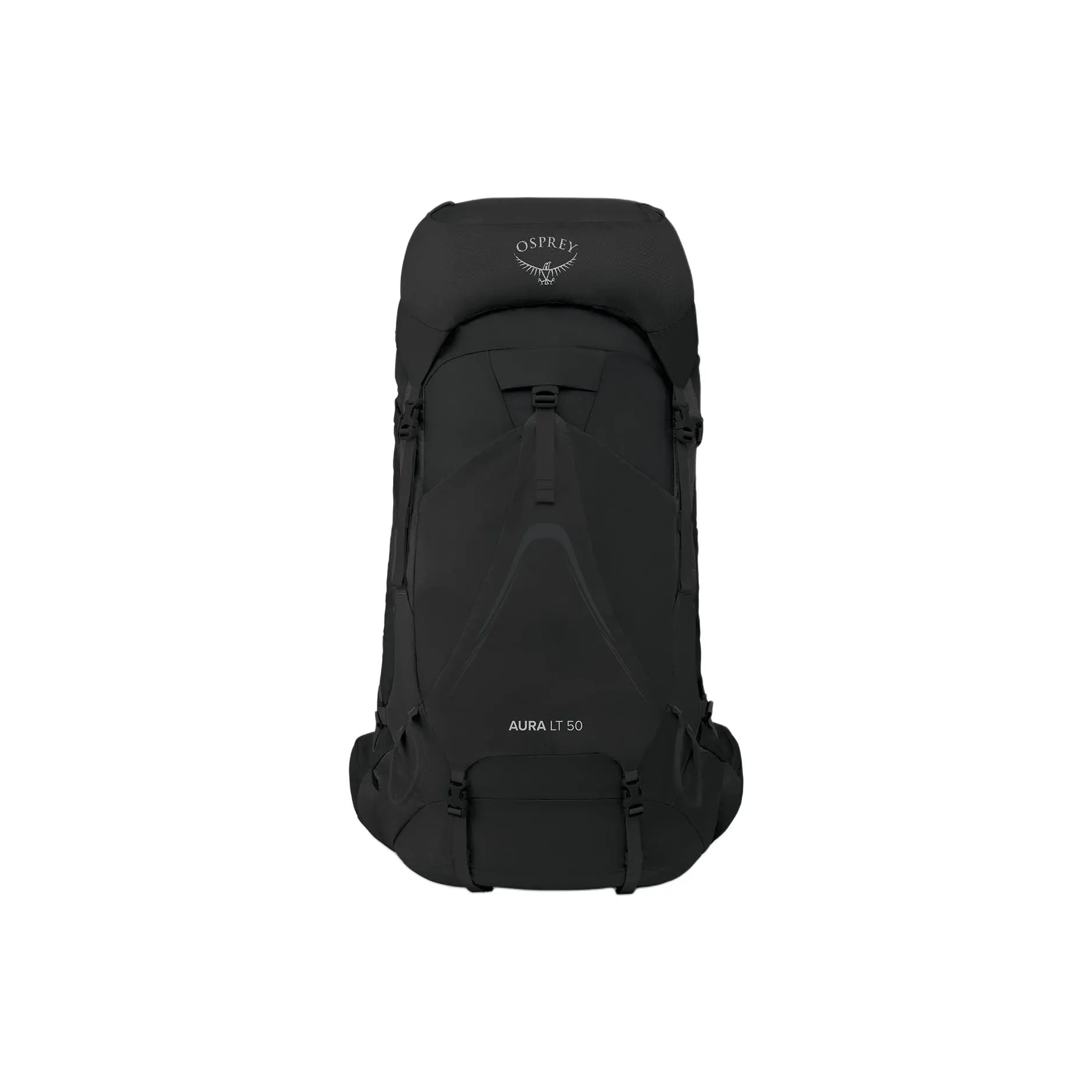 OSPREY 50L Mountaineering Bag Backpack Outdoor Bag Recycled Fabric Black Unisex