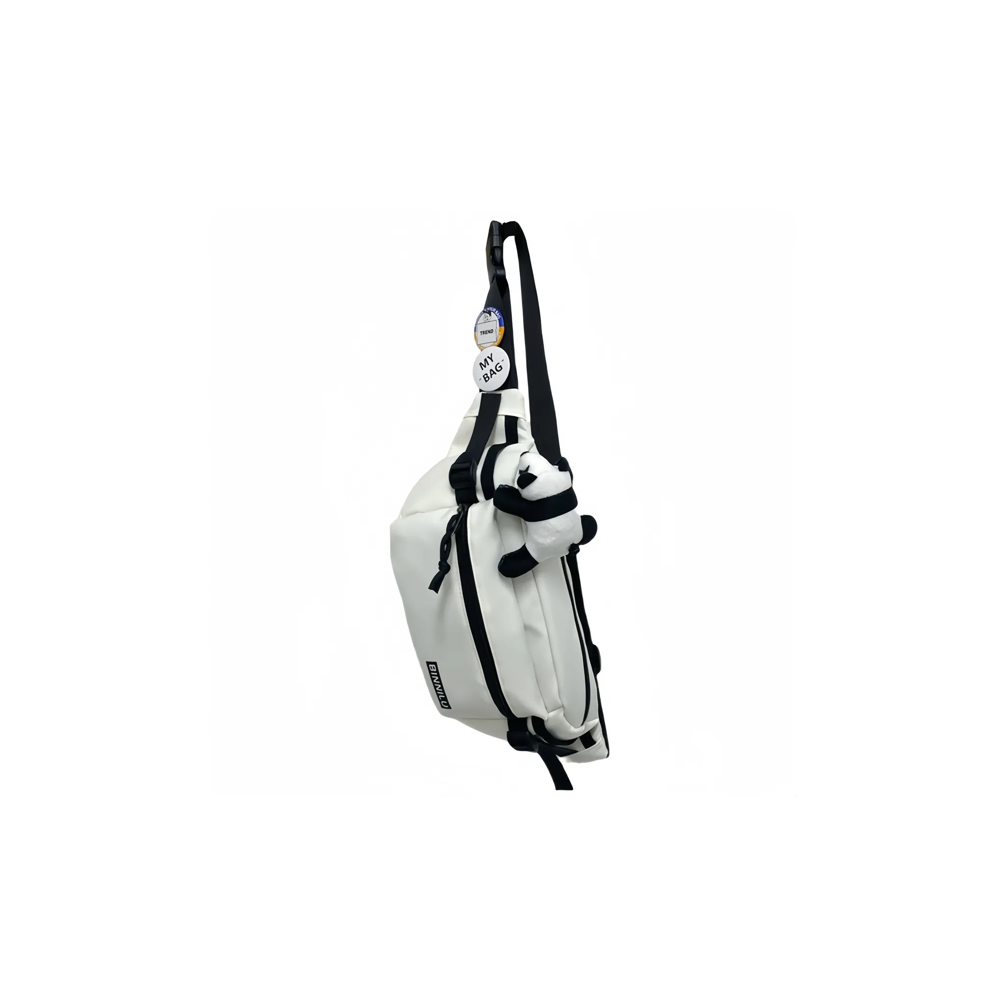 BALANG Composite Cloth Crossbody Fanny Pack Regular Unisex Multicolor