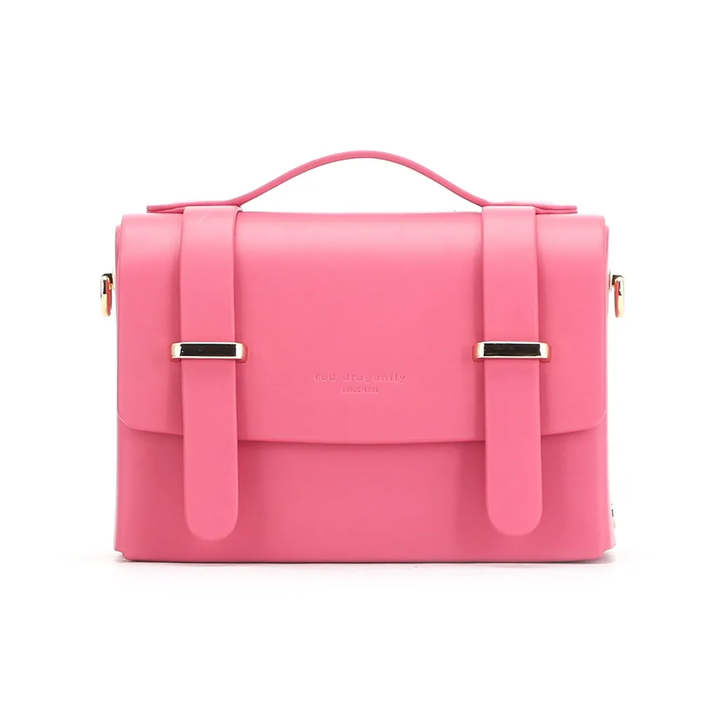 RED DRAGONFLY Synthetic Leather Crossbody Bag, Handbag Regular Women's