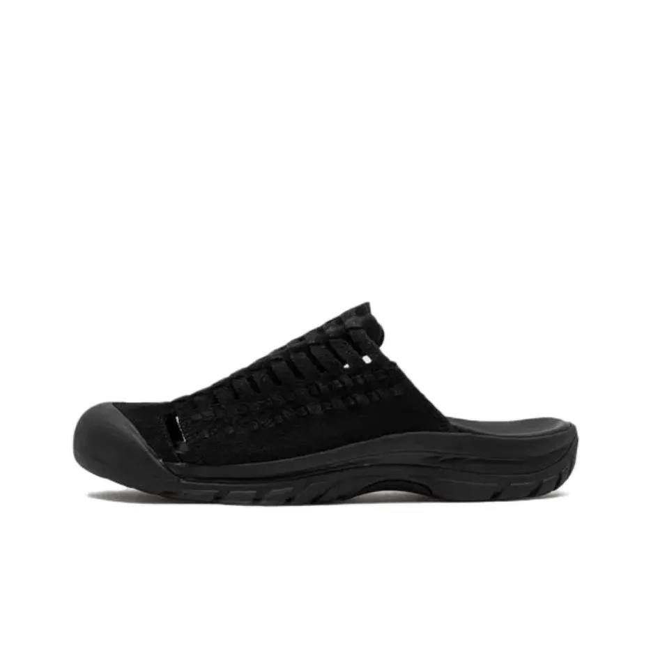 KEEN SAN JUAN Rubber Sole Slip Resistant Closed Toe Slippers Men's Black