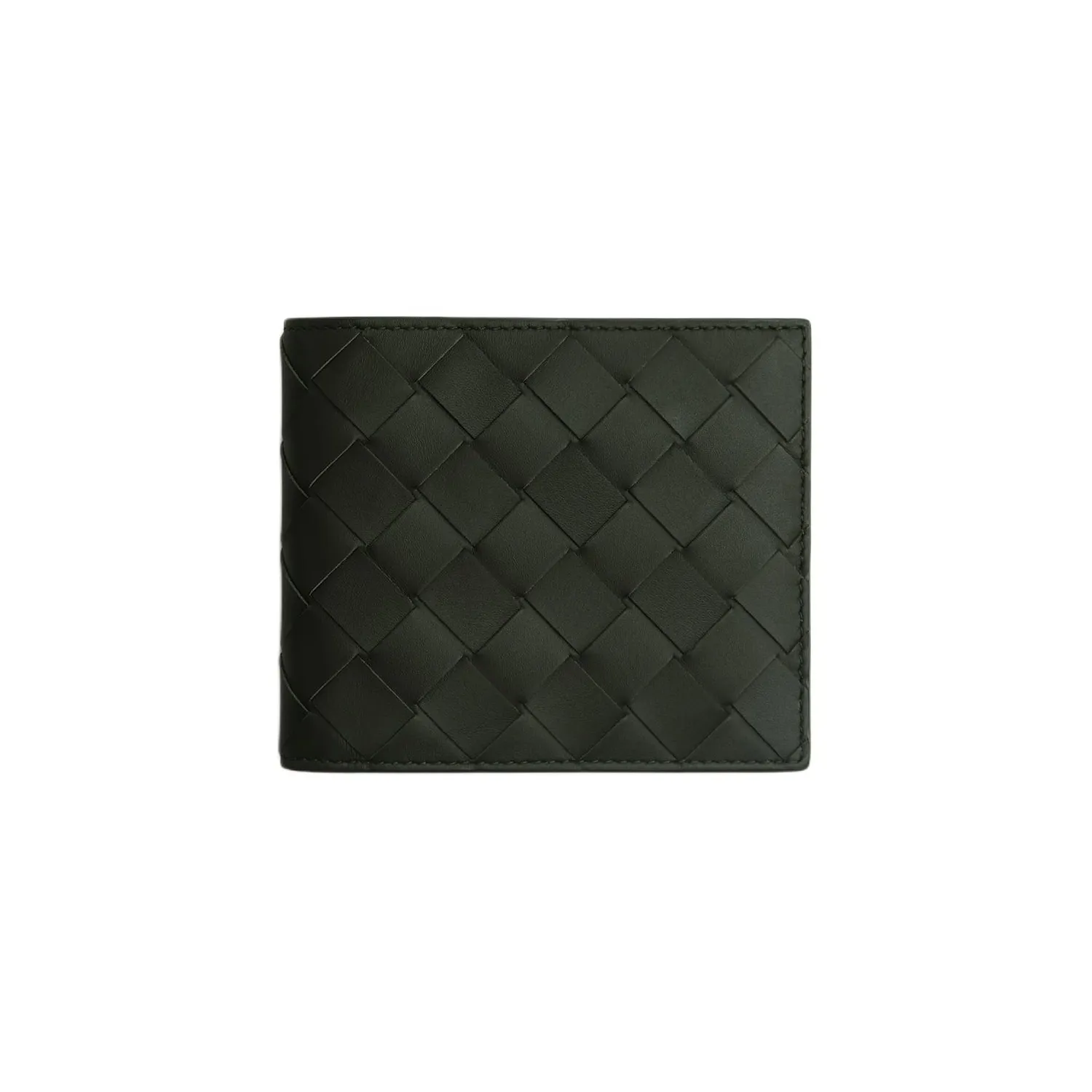 Bottega Veneta Calfskin Wallet Men's Camping Color
