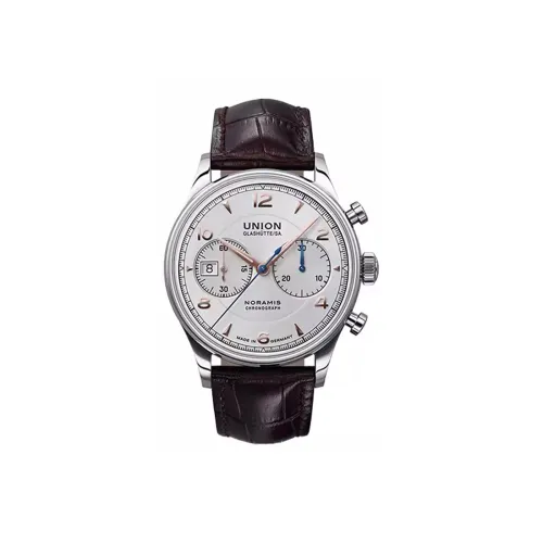 UNION GLASHUTTE/SA Автоматический Механический Движение Мужские Часы 42 мм Белый