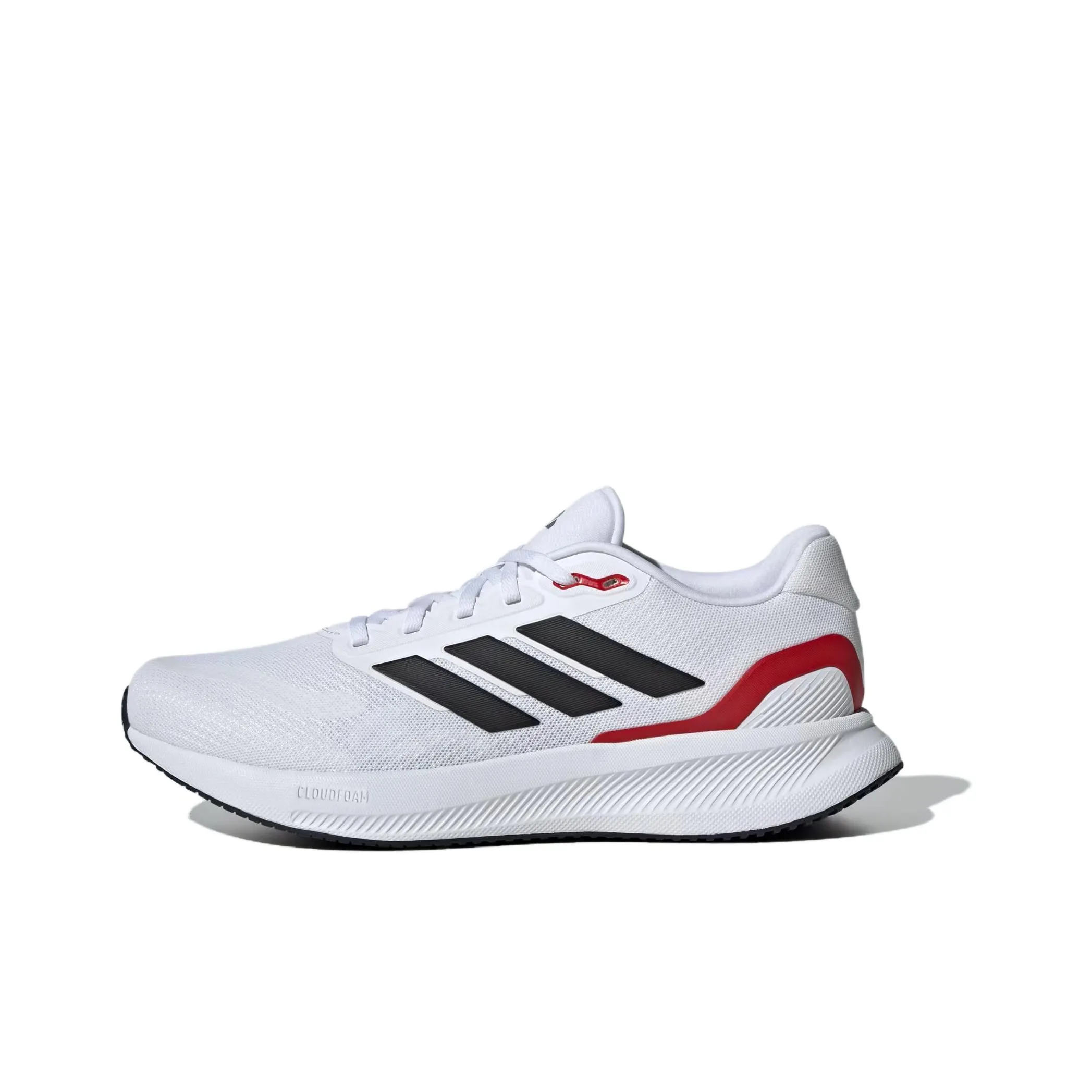 Adidas Runfalcon 5 Wide Cloud White Core Black Better Scarlet