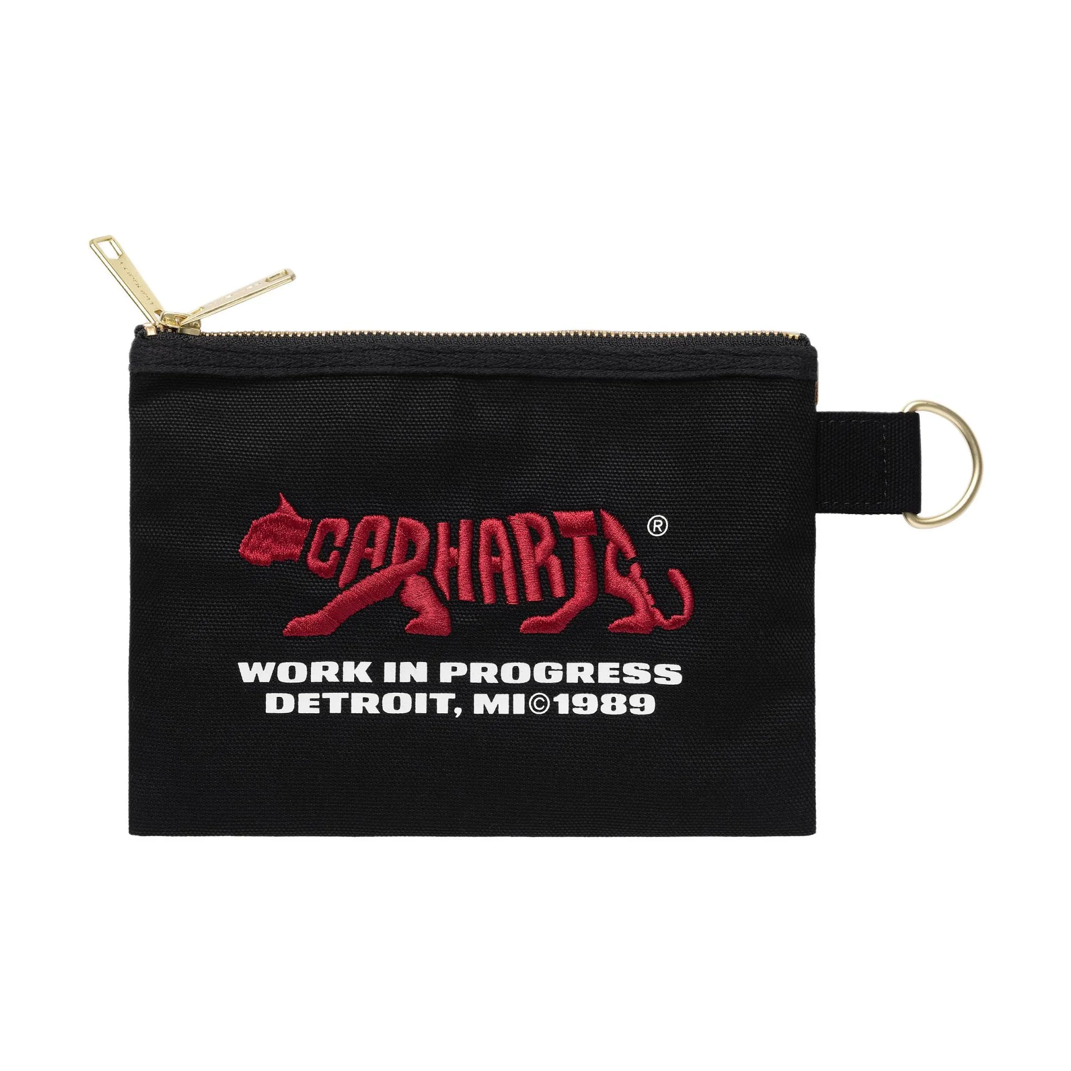 Carhartt WIP 100% Cotton Wallet Regular Men's Black