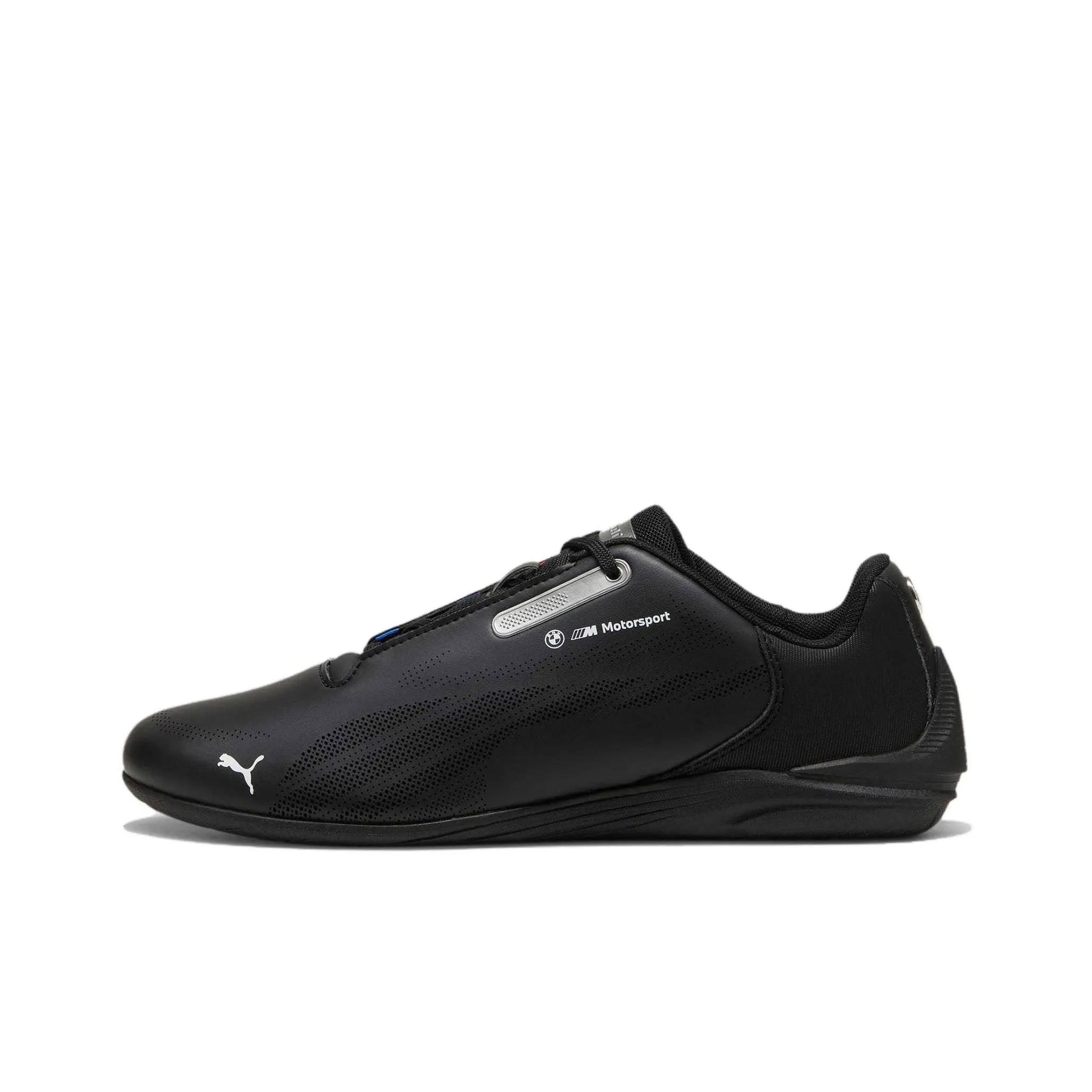 PUMA BMW M Motorsport Cushioned Slip-Resistant Low-Top Casual Shoes Unisex Black