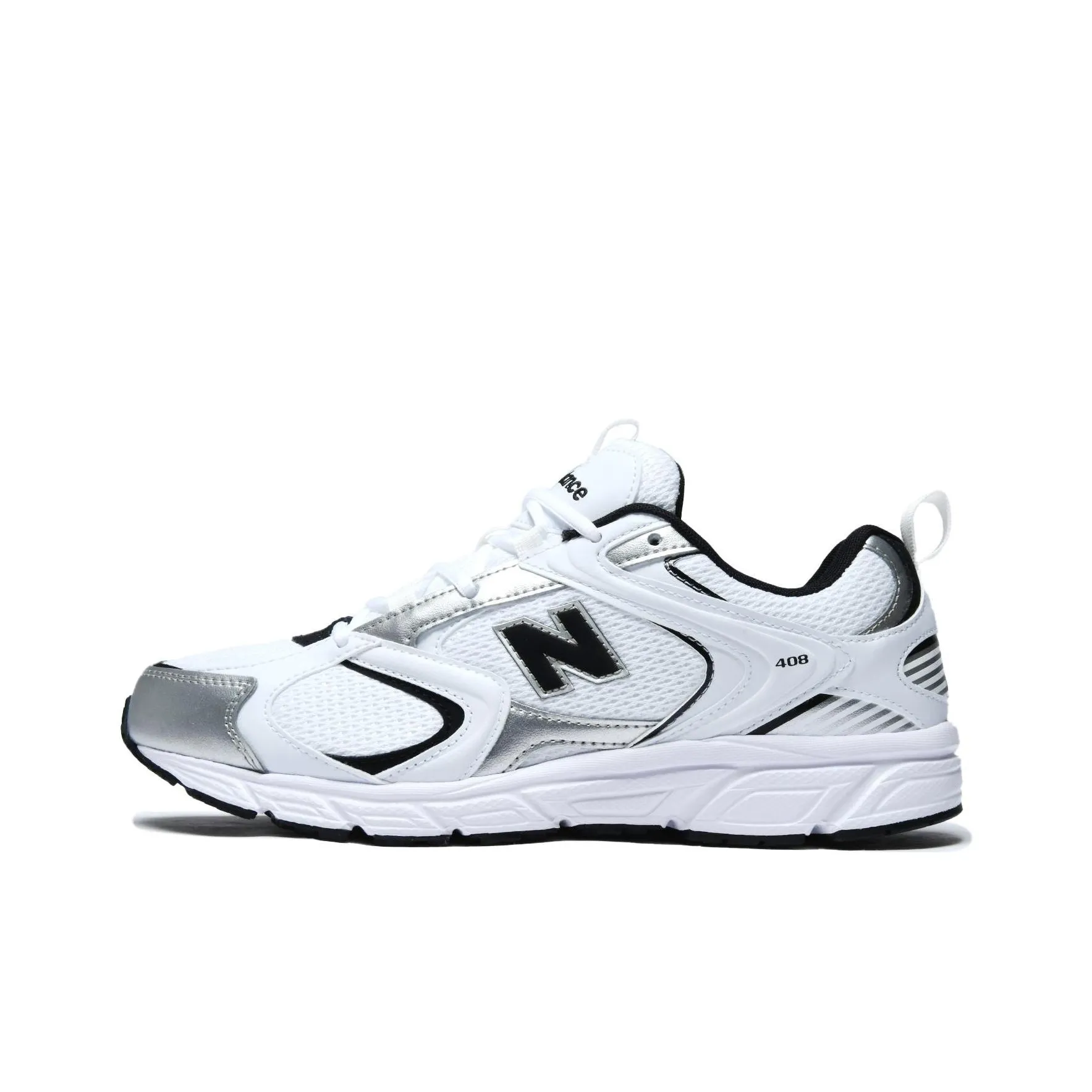 New Balance 408 Shoes 'White Black'