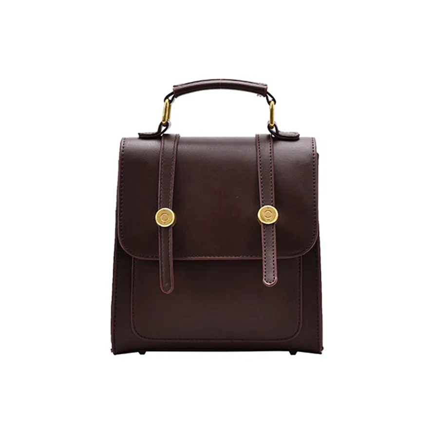 Carksky ПУ (полиуретан) Carry Рюкзак Женские Черный кофейный