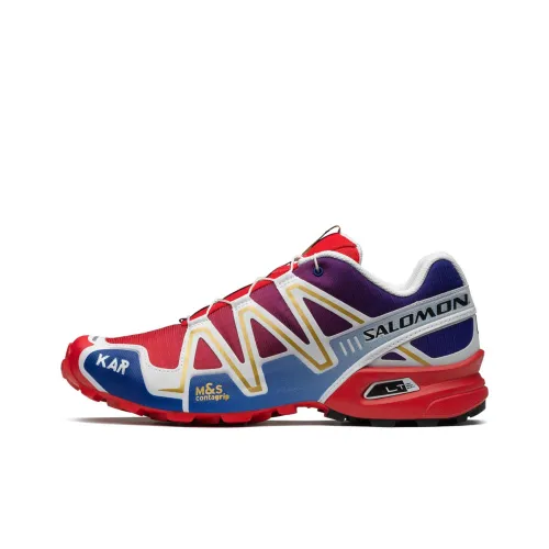SALOMON Speedcross 3 Уличная обувь Низкий верх Красный синий Унисекс