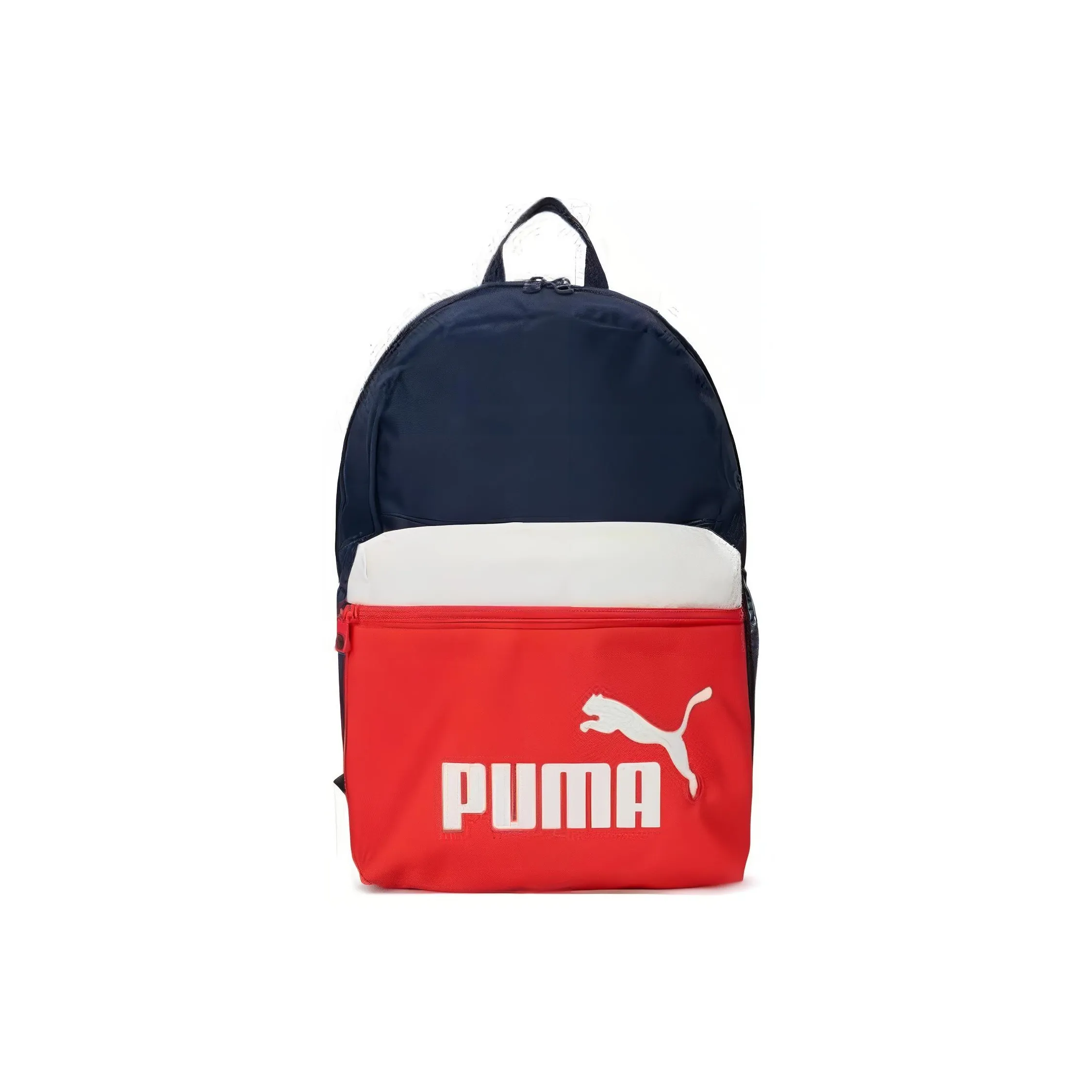 PUMA Fabric Backpack Mini Unisex Marine Blue & Red & White