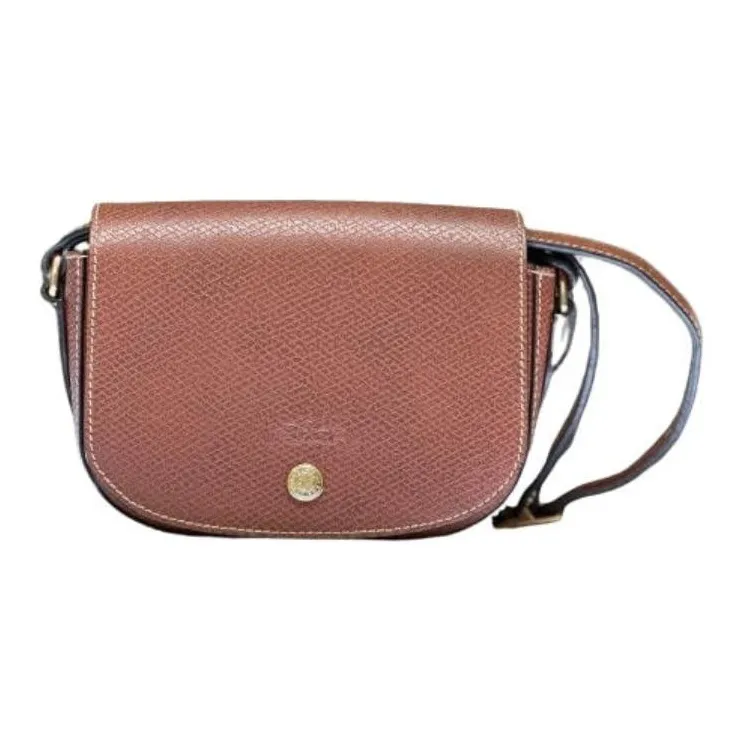 LONGCHAMP Épure Коровья кожа Сумка через плечо Маленькая Женская Коричневая