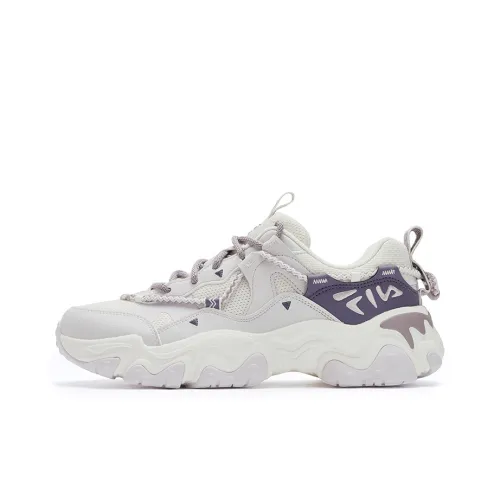 FILA FLUID 5 Повседневная обувь Низкий верх Молочно-белый/Романтический фиолетовый Женская