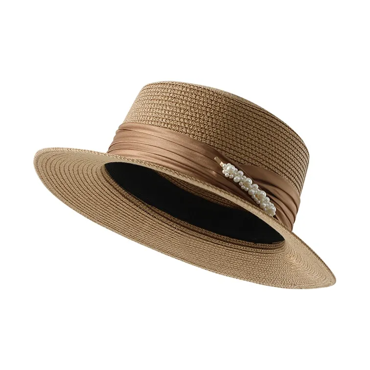 NANJIREN Цилиндры из соломенной плетени Женские