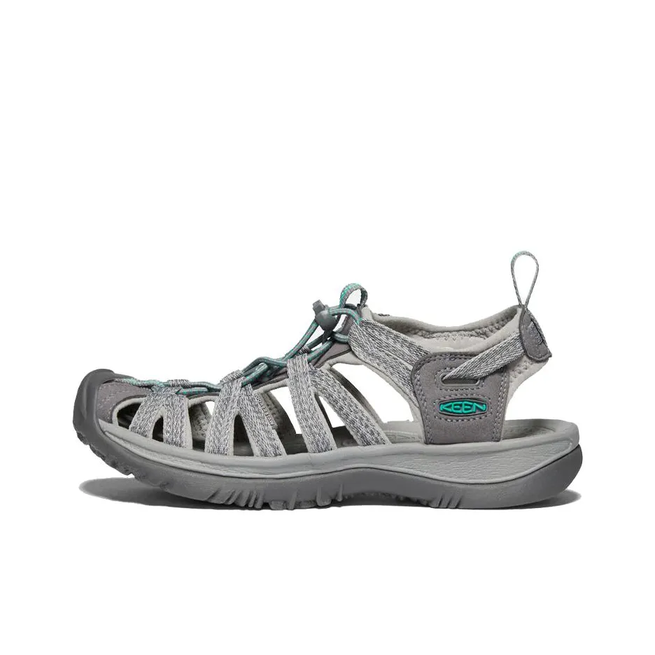 KEEN Whisper Series Slip Resistant And Breathable River Trekking Shoes Women's Gray