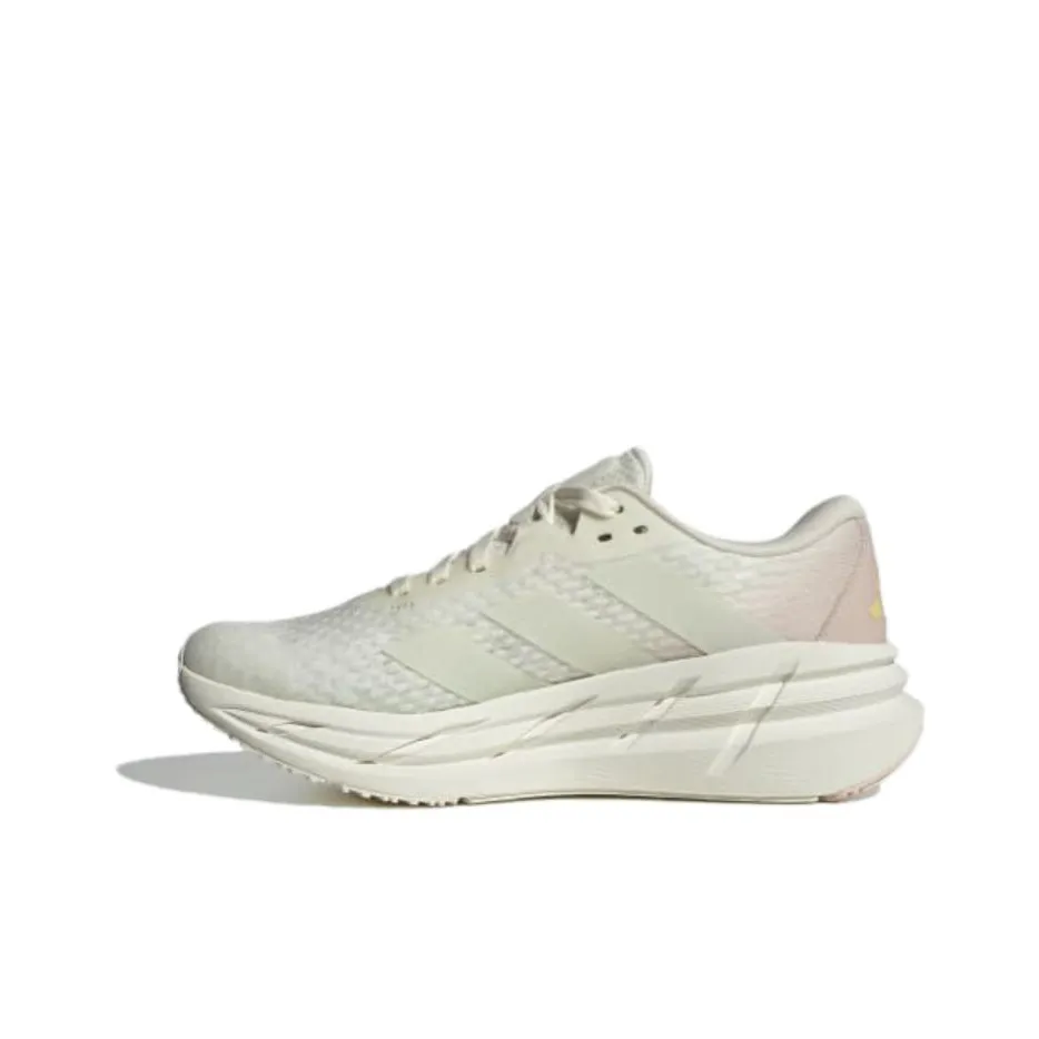 Adidas ADISTAR 3 Slip Устойчивый к истиранию Низкий Топ Повседневные Беговые кроссовки Женские Экрю