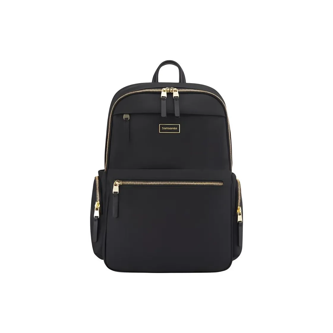 SAMSONITE Fabric Backpack Small Size Unisex Black/Antique Pink