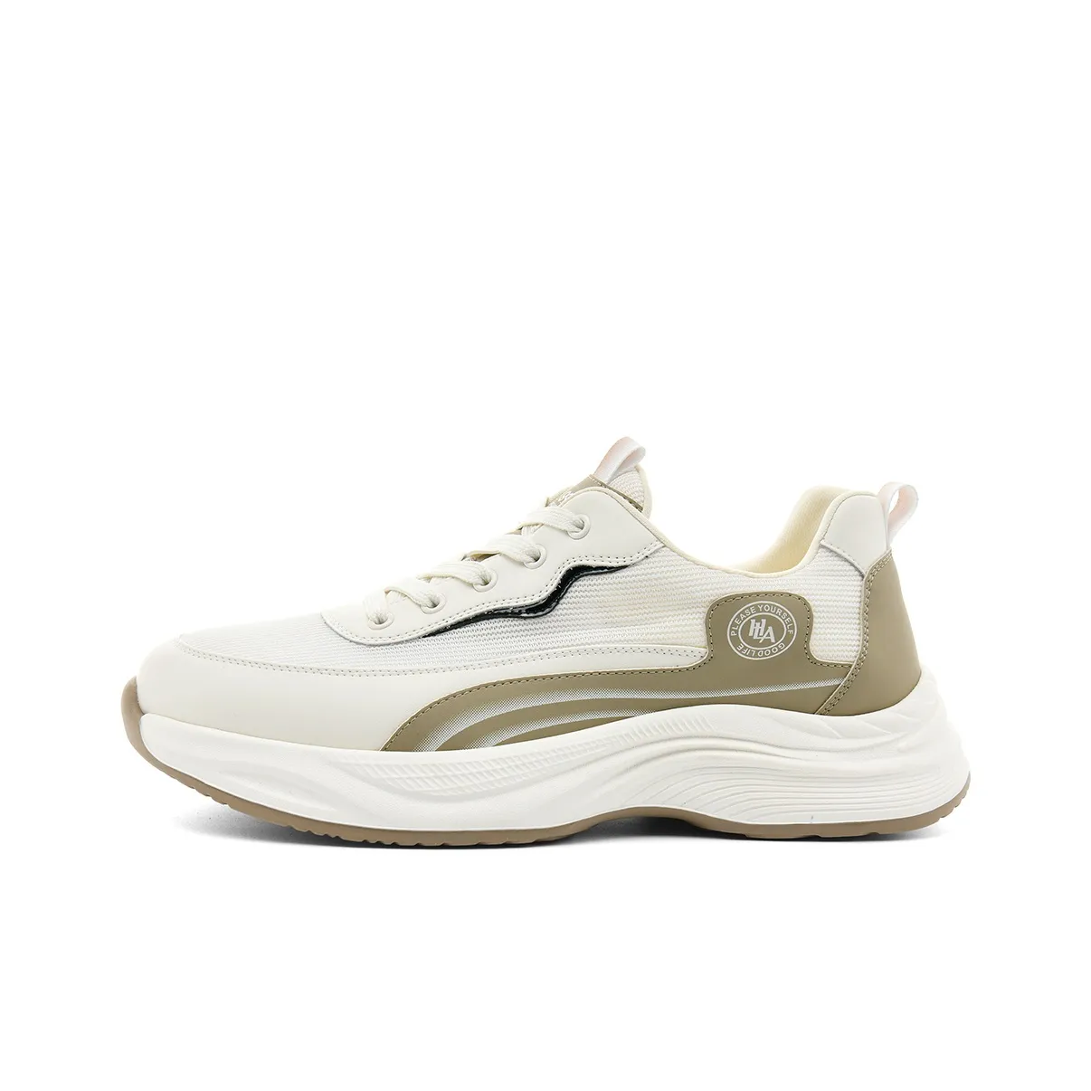 HLA Trendy Breathable Mesh Height Increasing Casual Shoes For Men Outdoor Sports Shoes Men's