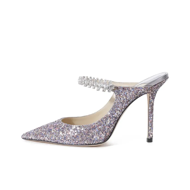 Jimmy Choo Closed Toe Slippers Women's Multicolor