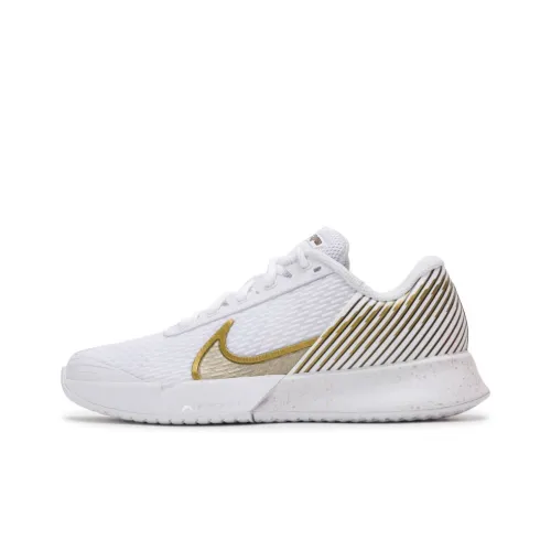 Nike Air ZOOM Vapor Pro 2 Кроссовки для тенниса Низкие Белые, золотые Женские