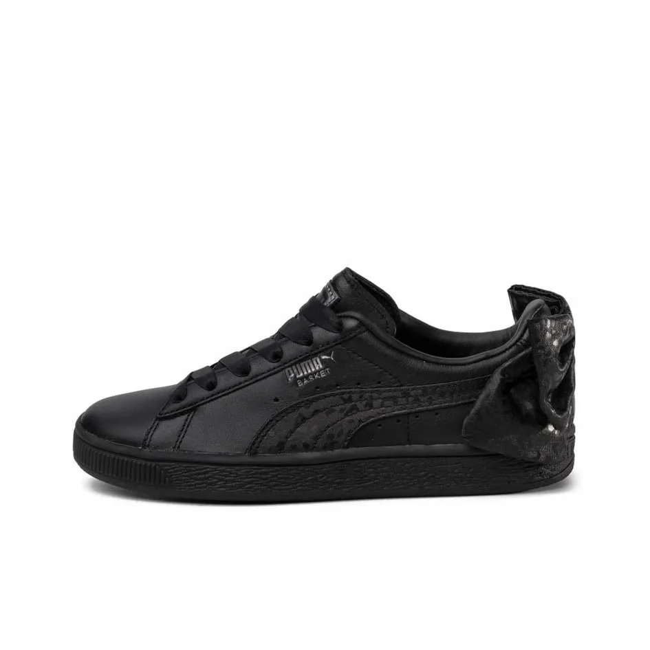 PUMA Basket 'Bow   Black Leopard' Women's