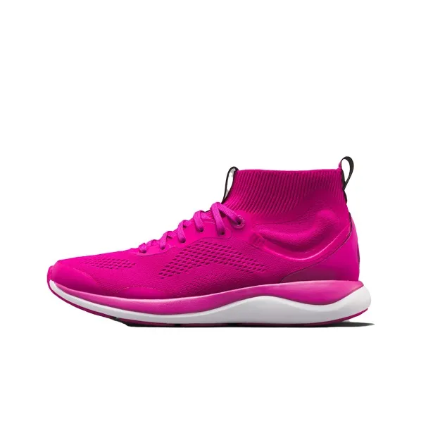 Lululemon Chargefeel Running Shoes Unisex Mid Top Sonic Pink/White/Raspberry