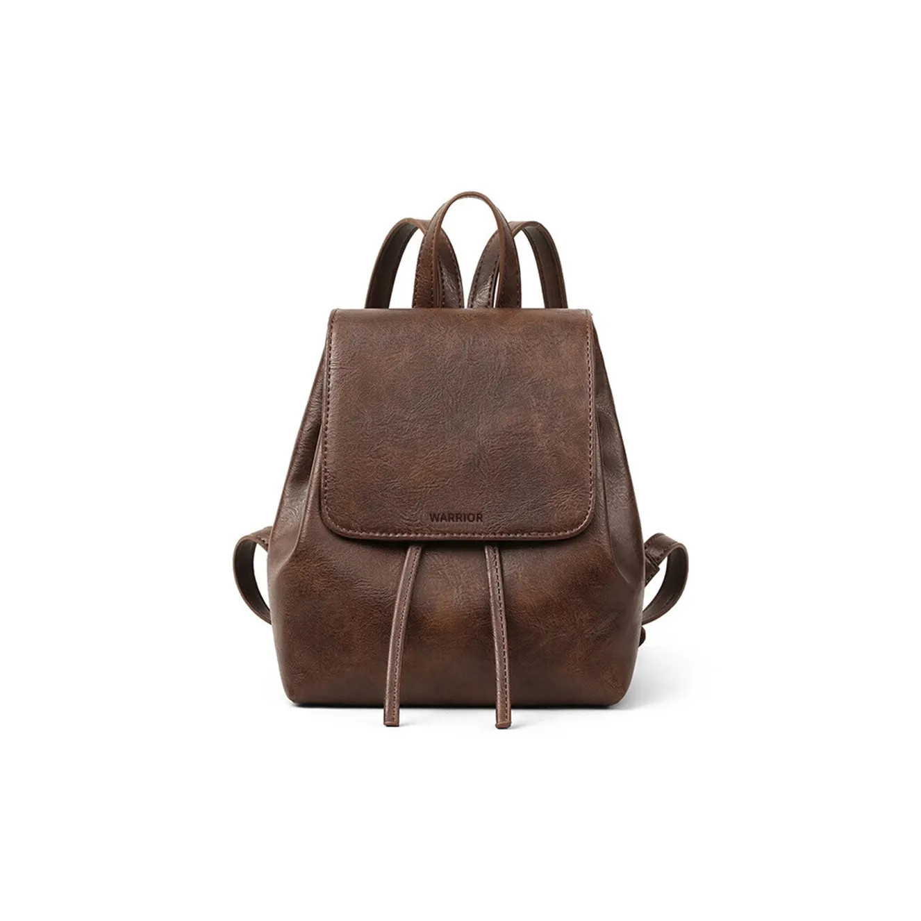 Warrior PU Backpack Women's Brown