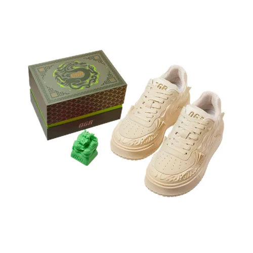 OGR Кроссовки для скейтбординга Low Top Нефритовый Абрикос Унисекс