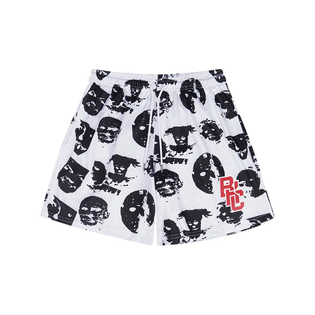 BKCXZICE Basketball Shorts Men's White