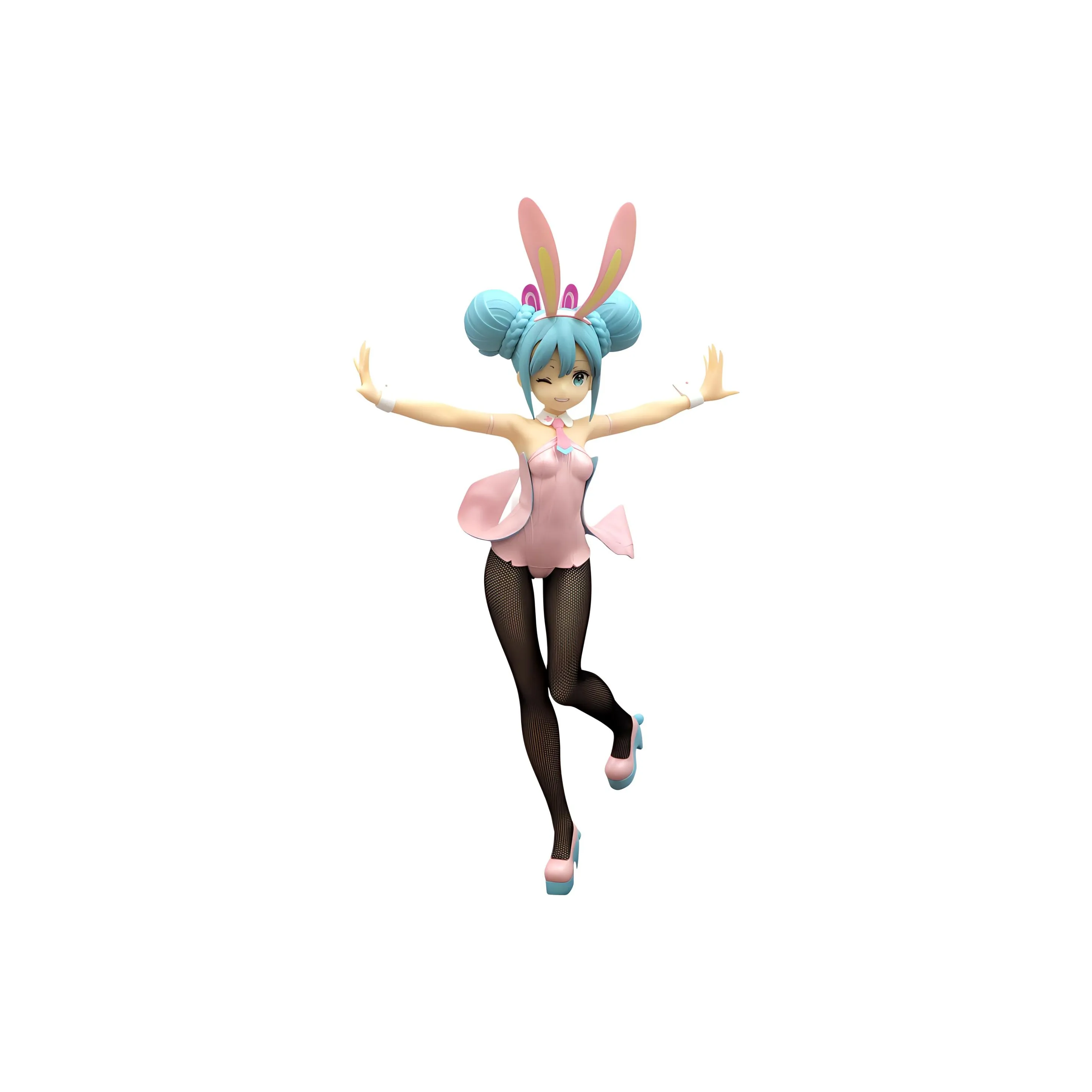 FURYU Hatsune Miku Bunny Ears Hat Pajamas, Instant Noodle Compression Bonus Gifts