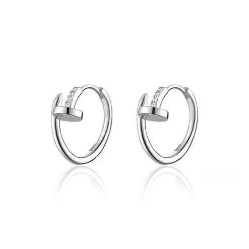 CARAT'S DIARY Сплав Серьги-кольца Ожерелье 2 предмета Комплект Унисекс