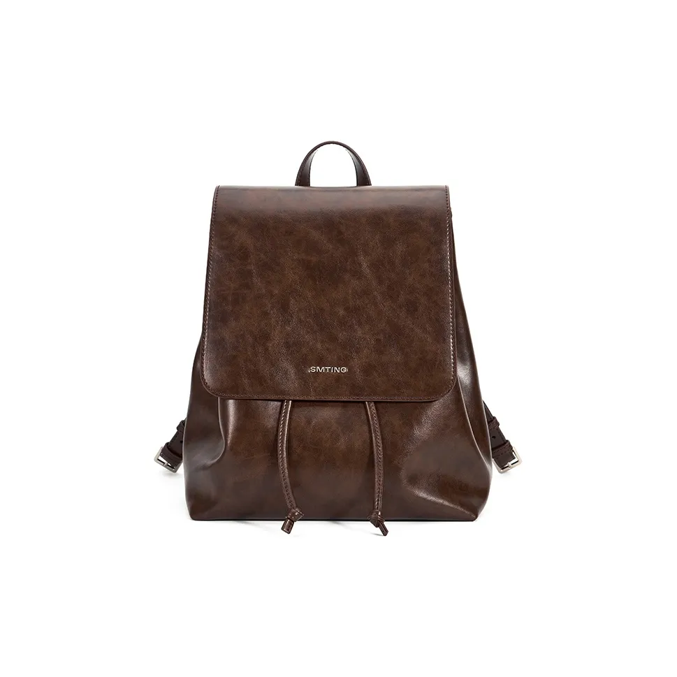 Simedin Backpacks Caramel Brown