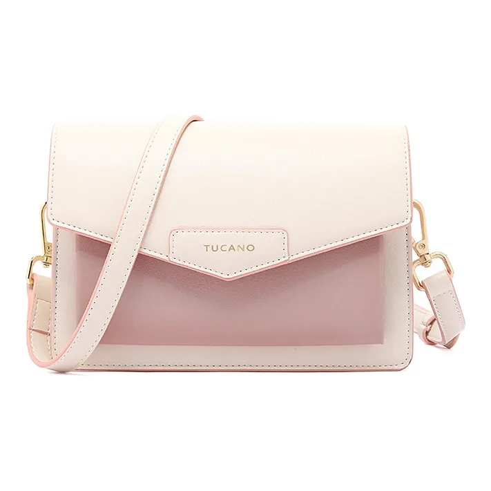 TUCANO ПУ (полиуретан) Сумка через плечо Стандартная Женская Светло-розовая