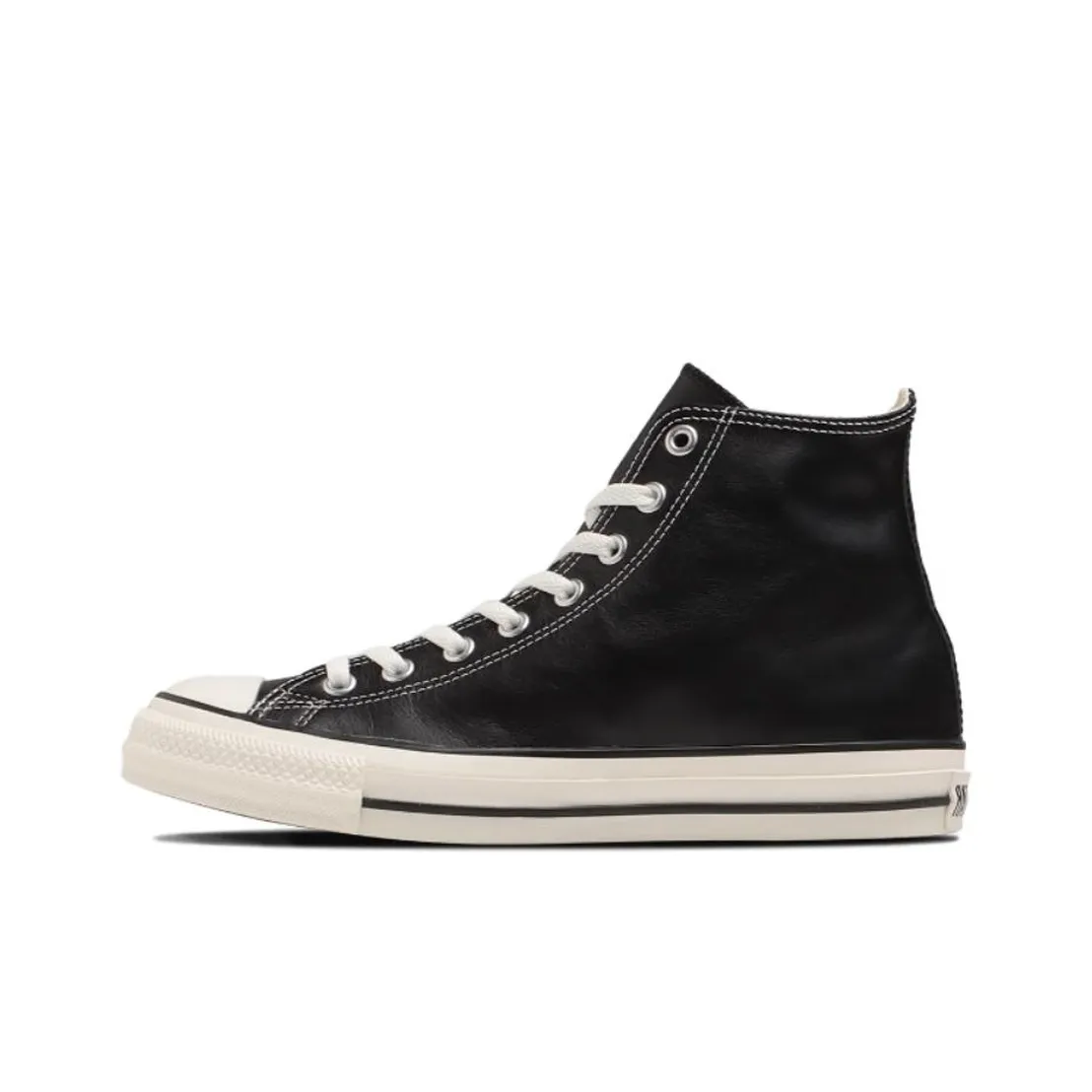 Converse All Star Olive Green Leather High Top 'Black'