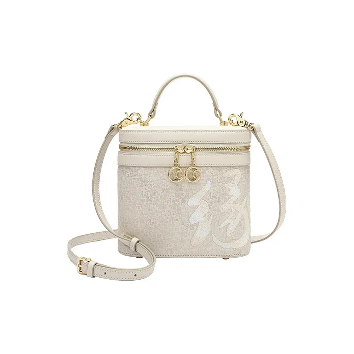 Ancient Yi Xi Коровья кожа Винтаж Сумка через плечо Сумка для мамы Женская сумка Кокосовый белый