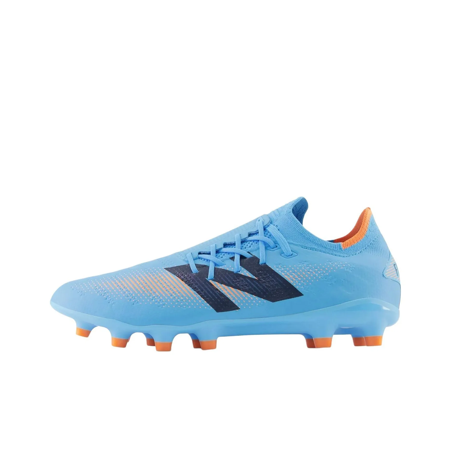 New Balance Furon V7 HG Hard Ground Soccer Shoes Unisex Blue
