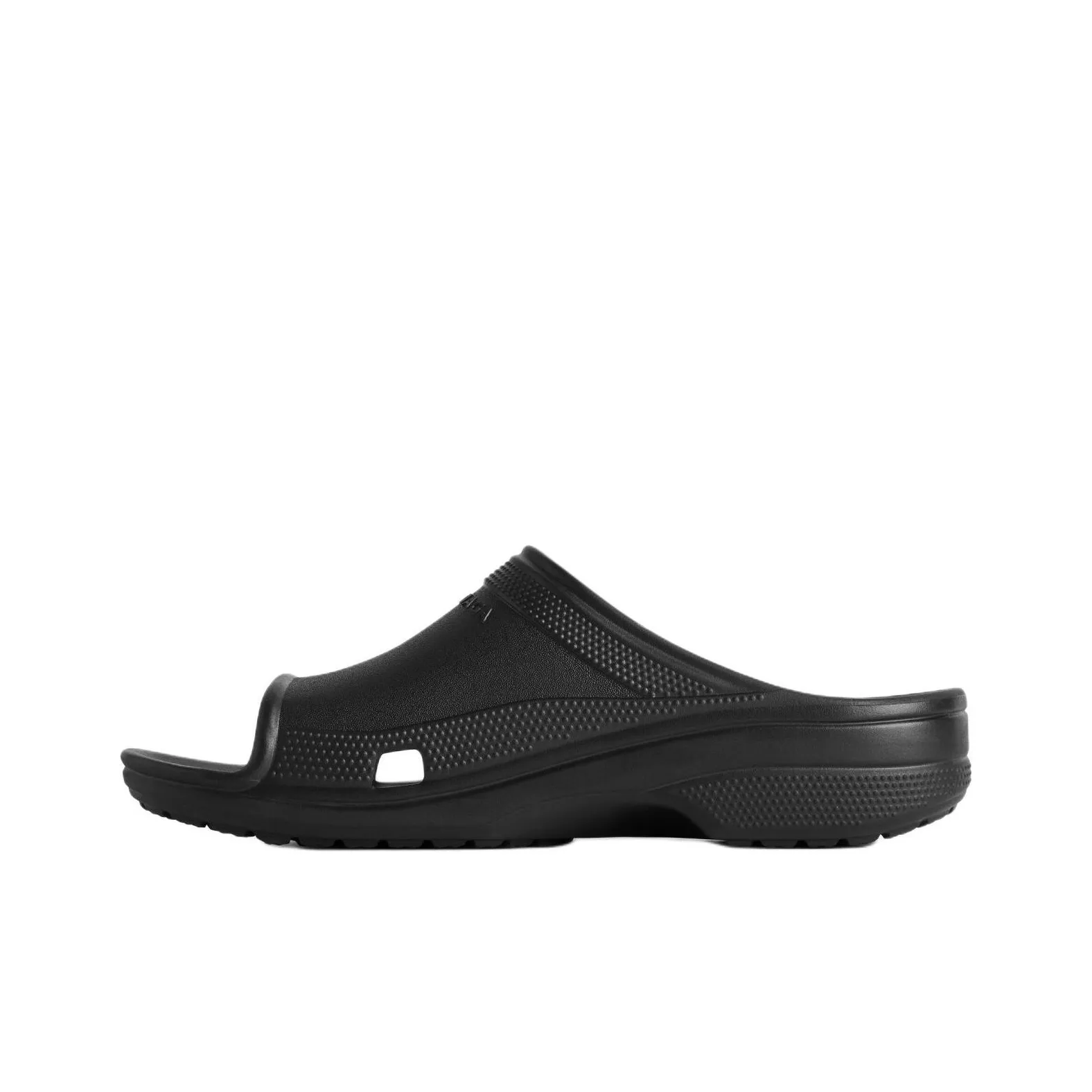 Balenciaga X Crocs Logo Embossed Sandals