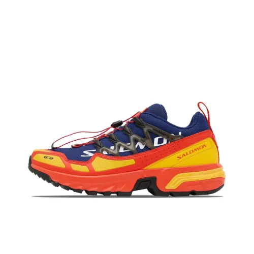 SALOMON ACS + HERITAGE Уличная обувь Низкий верх Синий/оранжевый/Желтый Унисекс