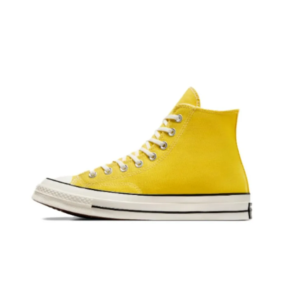 Converse Chuck 70 High Top Canvas Shoes Unisex Yellow