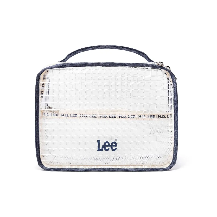 Lee совместный бренд модель PVC сумка для хранения сумка туалетная сумка косметичка стандартная женская джинсовый синий