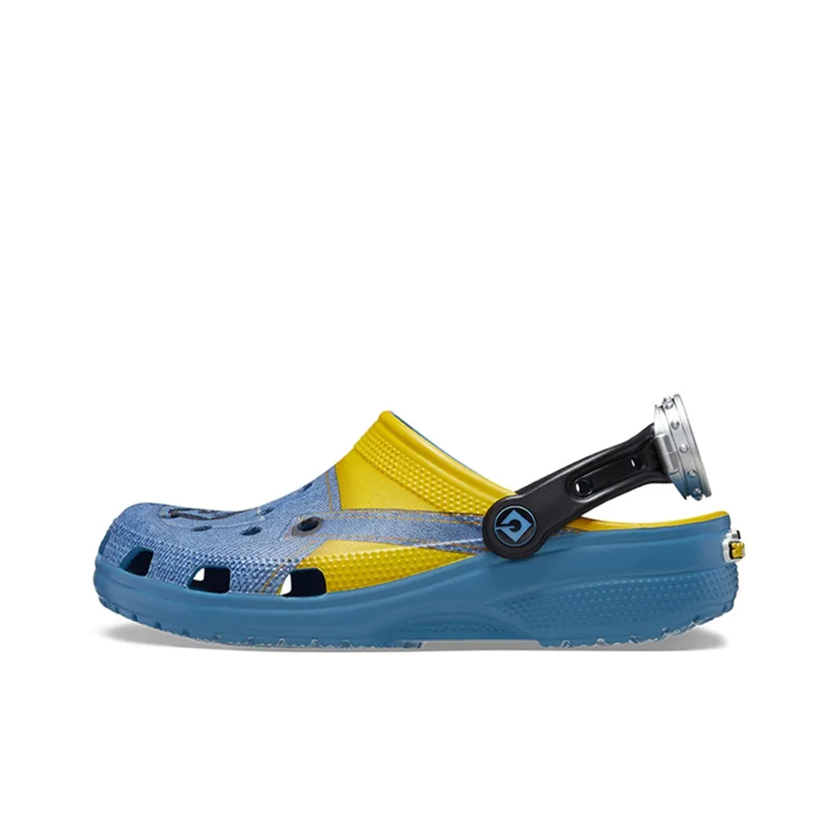 Crocs Minions Limited Collaboration Collection Clogs Unisex Blue Yellow