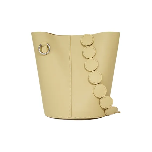 BLAKE FLEETO Корова Кожа Ведро-Формовая Сумка Портативная Сумка через плечо Женская Сумка на плечо