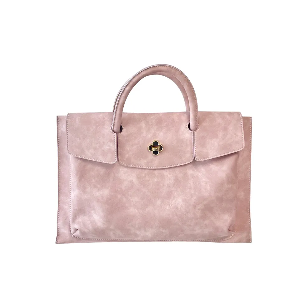 MARKANGARO ПУ (полиуретан) Сумка для ноутбука Женская Розовая