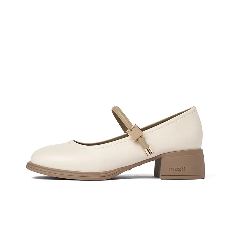 JOSINY Грубый каблук Туфли Мэри Джейн 4CM Женские